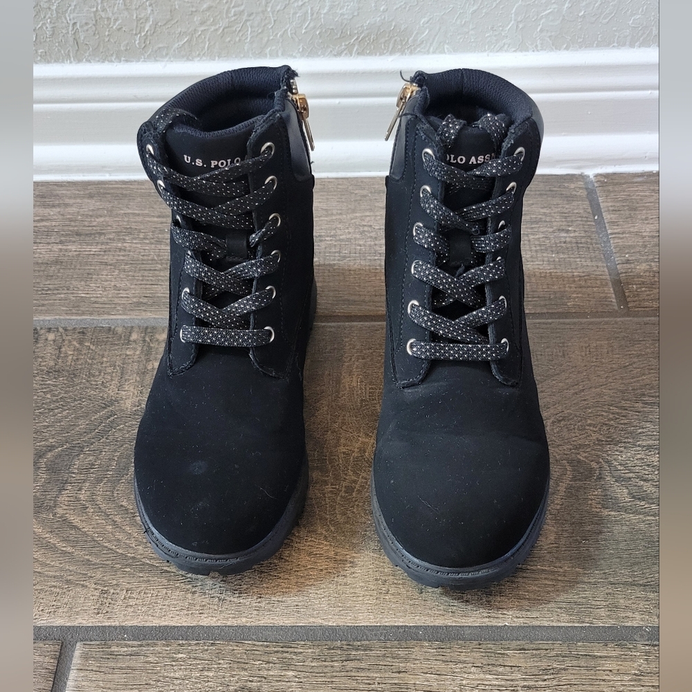 Us Polo Assn Boots Size 3 Kids